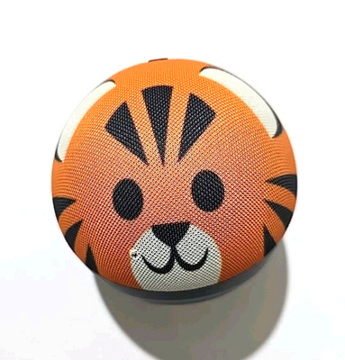 Amazon Echo Dot Kids Tiger 4. Generation ohne Ladegerät (SCHNELLER KOSTENLOSER VERSAND)
