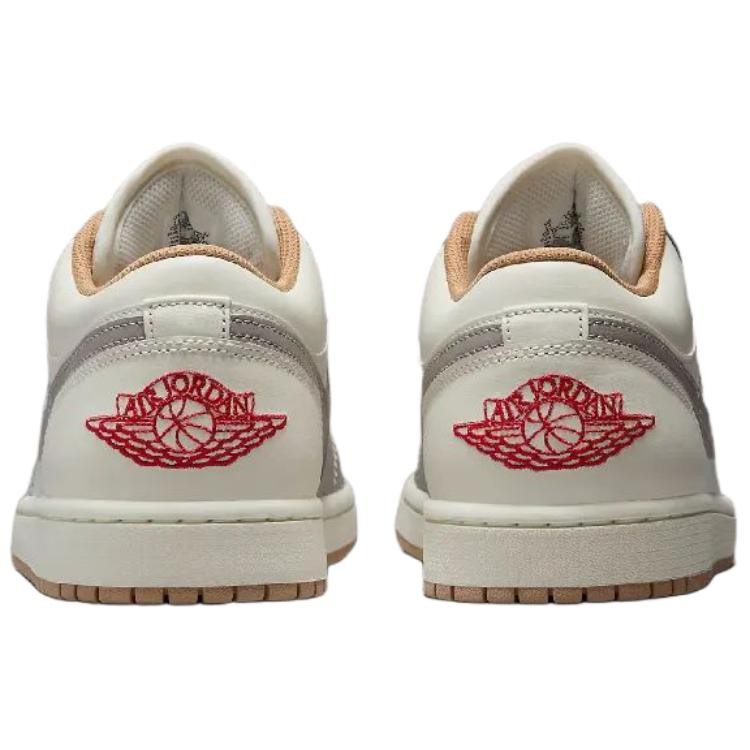 Air Jordan 1 Low Sail College Grey - 553558-169 thumbnail 5