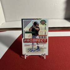 2024 Panini Prospect Edition Tommy Troy #81 Mojo Prizm Auto /25