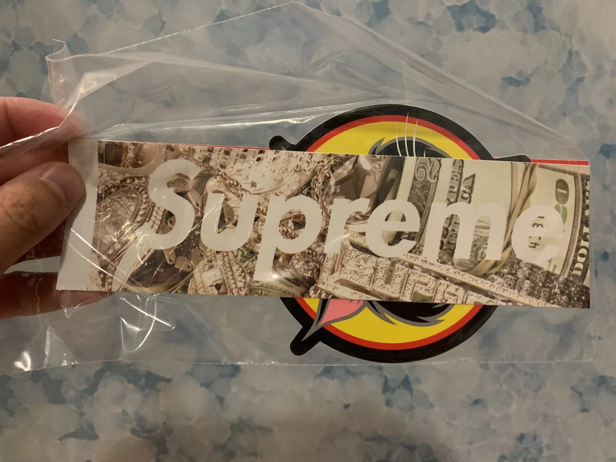 Supreme 2025 money sticker