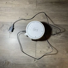 BlissLights 900-00027_A Sky Lite White Galaxy Lighting LED Laser Projector Lamp