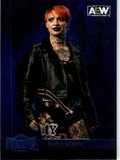 2022 SkyBox Metal Universe AEW #127 Ruby Soho Blue Spectrum