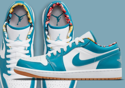 Nike Air Jordan 1 Low SE ,,Barcelona'' (GS) Größe UK 5,5 EUR 38,5 (DM0589 400)