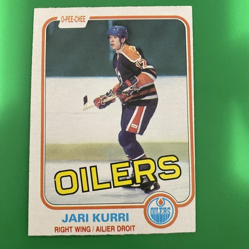 1981-82 Jari Kurri RC Edmonton Oilers #107 OPC O-Pee-Chee Rookie MINT Off Center