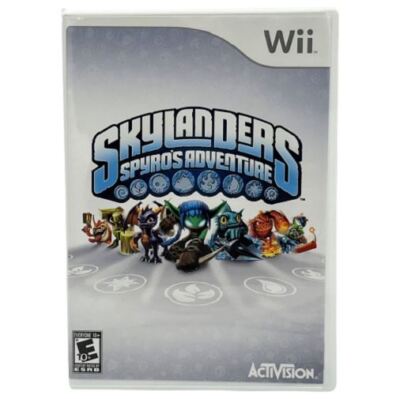 Skylanders Spyros Adventure Nintendo Wii 2011 Original Case w Manual Rated E10+