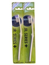 2 PACK Kids Toothbrush Soft Bristle Comfort Grip Handle Purple New Dentist Choic