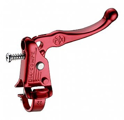 Dia-Compe Tech 3 MX121 Right Brake Lever Ano Red - Picture 1 of 1