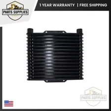 Aluminum Oil Cooler Stacked Plate fits 1988-1995 Chevrolet C/K Series Vehicles