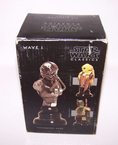 Star Wars Tie Fighter Pilot Collectible Mini Bust 1AB010986 Gentle