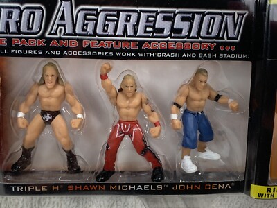 WWF WWE ハイフライヤー プロレス アメリカ 選手 フィギュア 3体セット WWF WWE ハイフライヤー プロレス アメリカ 選手 フィギュア 3体セット