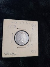 Great Britain 1953 Six Pence - Beautiful Condition - Ungraded