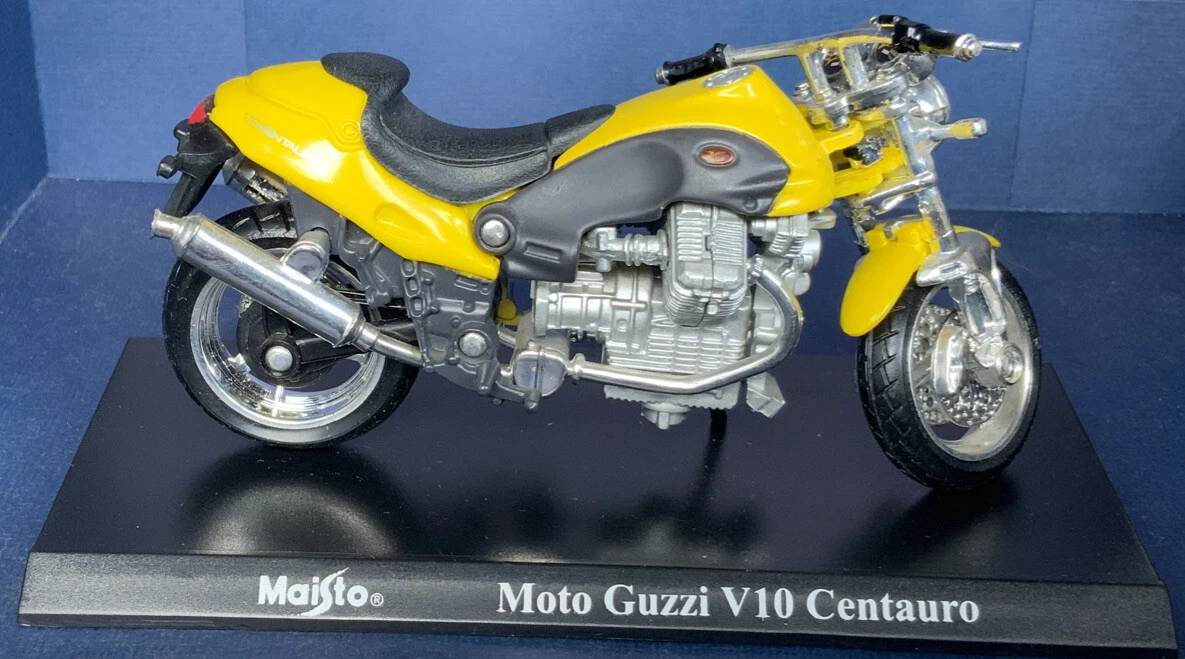 1 18 MAISTO Moto Guzzi V10 Centaurs Die Cast plast Motorbike