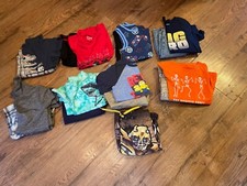 Boys size 7 clothes Lot of 17 Pcs Outfits Summer Wrangler, Carter's, Minions