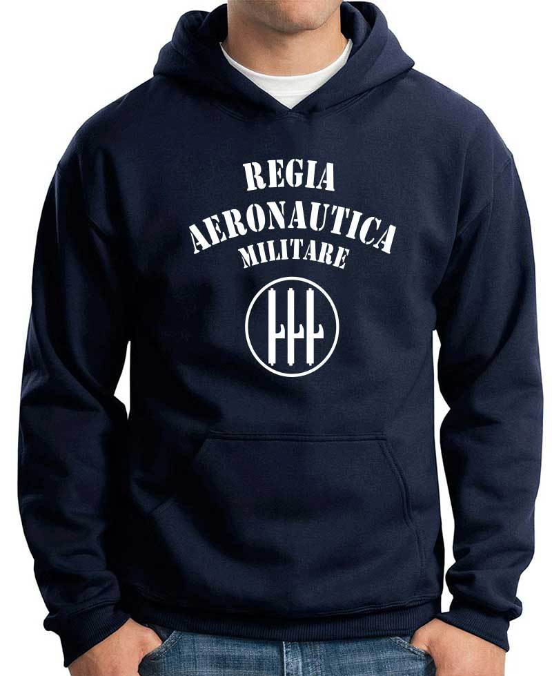 T-Shirt con Ricamo Aeronautica Militare / Bianco
