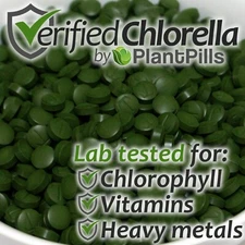 1kg PlantPills 100% Chlorella Tablets (4000x 250mg tablets) High Quality