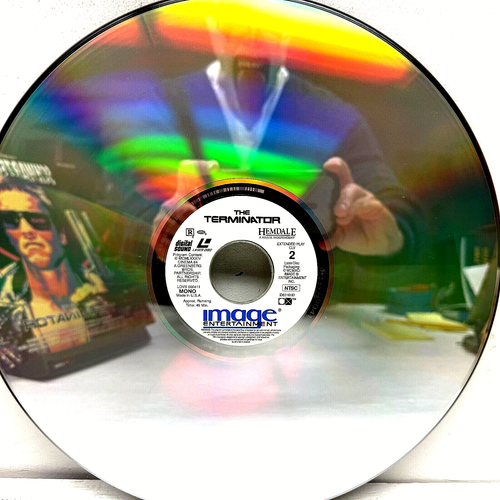 The Terminator Laserdisc 1991 Arnold Schwarzenegger - Picture 3 of 4