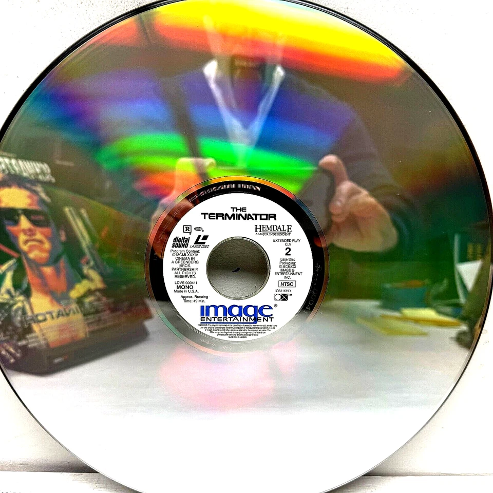 The Terminator Laserdisc 1991 Arnold Schwarzenegger - Image 3 of 4