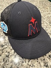 2023 Minnesota Twins New Logo Spring Training Hat Size 6 7/8 MLB Black Red