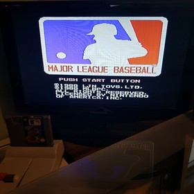Major League Baseball (NES) || Tested w/ Proof || FREE SHIPPING