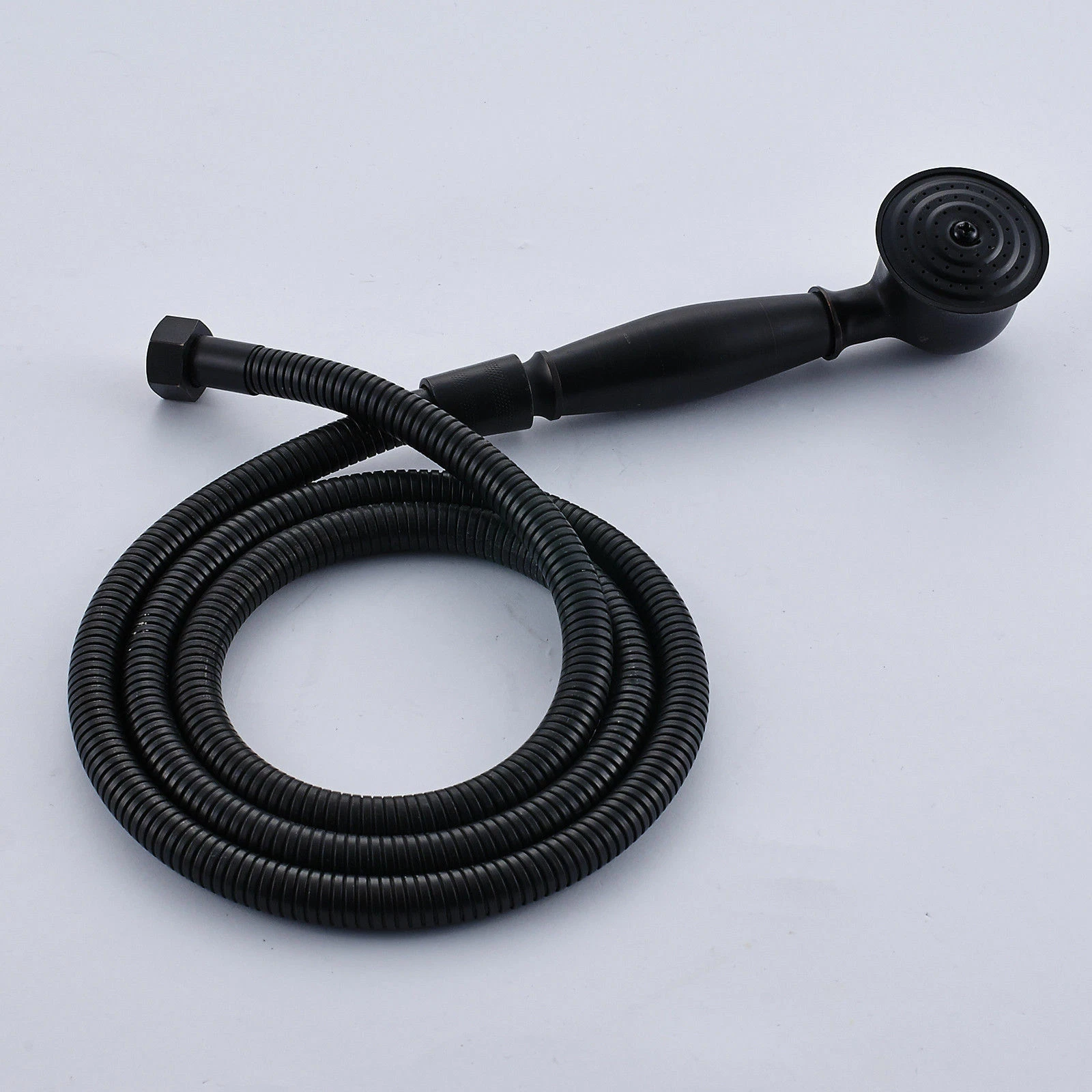 Oil Rubbed Bronze Telephone Style Bathroom Hand Held Shower Head with 1.5m Hose
