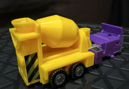 Figura de colección 1992 Transformers G2 MIXMASTER Constructicon piezas amarillas - Imagen 8 de 8