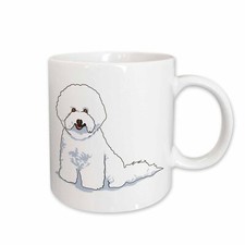 3dRose Cute and Cuddly Canine Bichon Frise Mug