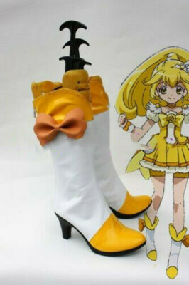 Smile Precure! Pretty Cure Yayoi Kise Cure Peace Cosplay Shoes