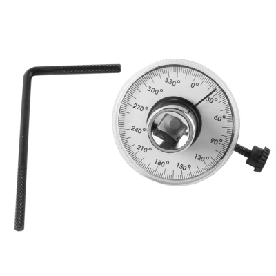 MARKENLOS Drehwinkelmesser 1/2" 360° Drehmomentschlüssel Knarre Gradmesser Winkelmessgerät