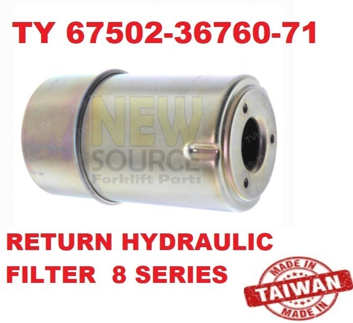 67502-36760-71 HYDRAULIC FILTER TOYOTA FORKLIFT 8 SERIES | eBay