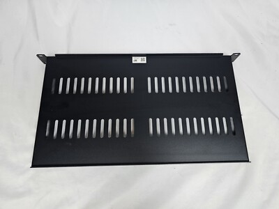 StarTech CABSHELFV1U 1U Vented Server Rack Cabinet Shelf - Fixed 10in Deep