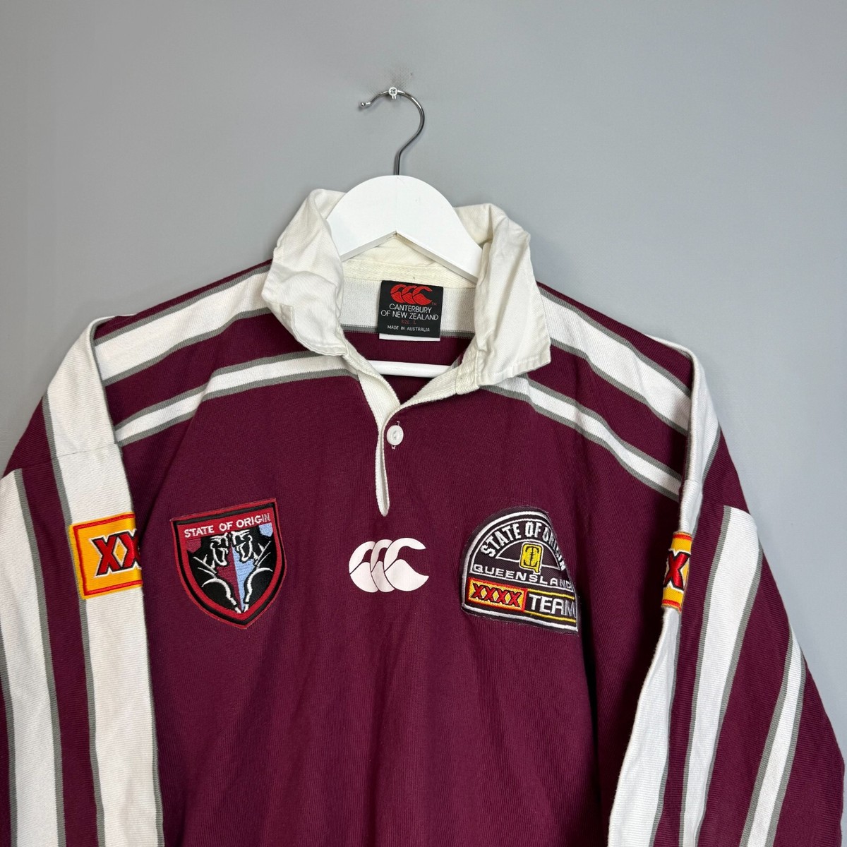 QUEENSLAND MAROONS AUSTRALIA NRL RUGBY LEAGUE SHIRT JERSEY