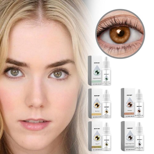 Iris Ink Eye Drops, IrisInk Color-Changing Eye Drops, Change Eye Color Brighten - Picture 6 of 17