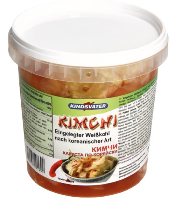 Eingelegtes Kraut nach koreanischer Art Kim Chi 