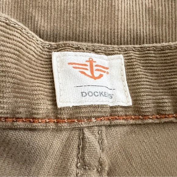 Dockers Mens Tan Corduroy Straight Fit Pants Size 32 X 32 eBay