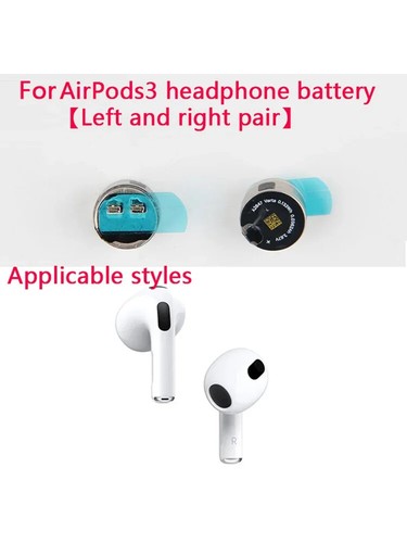 Batería Nueva Para Airpods 1 2 3 Generación Para Airpods Pro Accu Caja de Carga Batería - Imagen 11 de 11