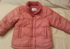 Lotto 353 giacca giubbino piumino bimba rosa children 4A 87-107cm