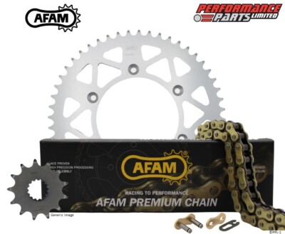 Husqvarna FC250 2023 AFAM 520 MR Gold Non O-Ring Chain and Alu Sprocket Kit
