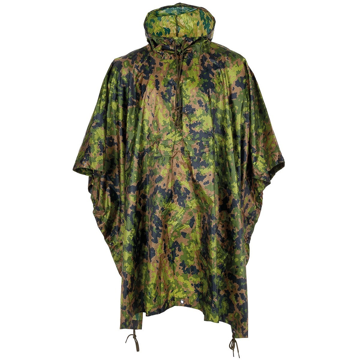 MFH Finnish Army Waterproof RIP STOP PONCHO M05 Maastokuvio