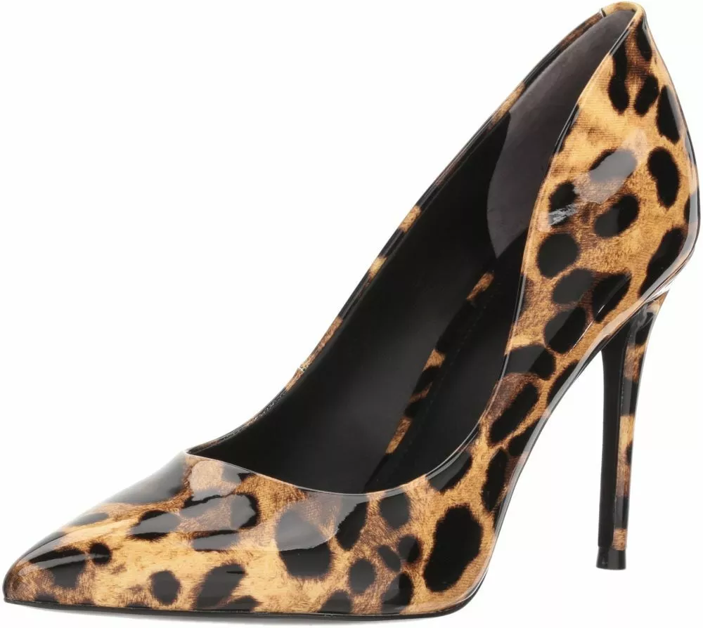 GUESS Women s BRAYLEA2 Pump Brown 7 Medium US New eBay