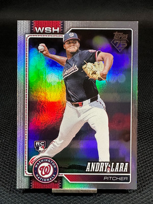 2026 Topps Series 1  ANDRY LARA  RC  Rainbow Foil  #36