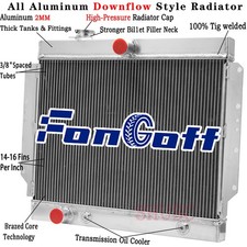 3 Row Aluminum Radiator For 1959-1960 Cadillac Deville Eldorado 6.4l V8 New