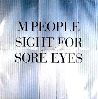 M PEOPLE - SIGHT FOR SORE EYES - 12  VINYL RECORD - 90S CHART DANCE HOUSE DJ