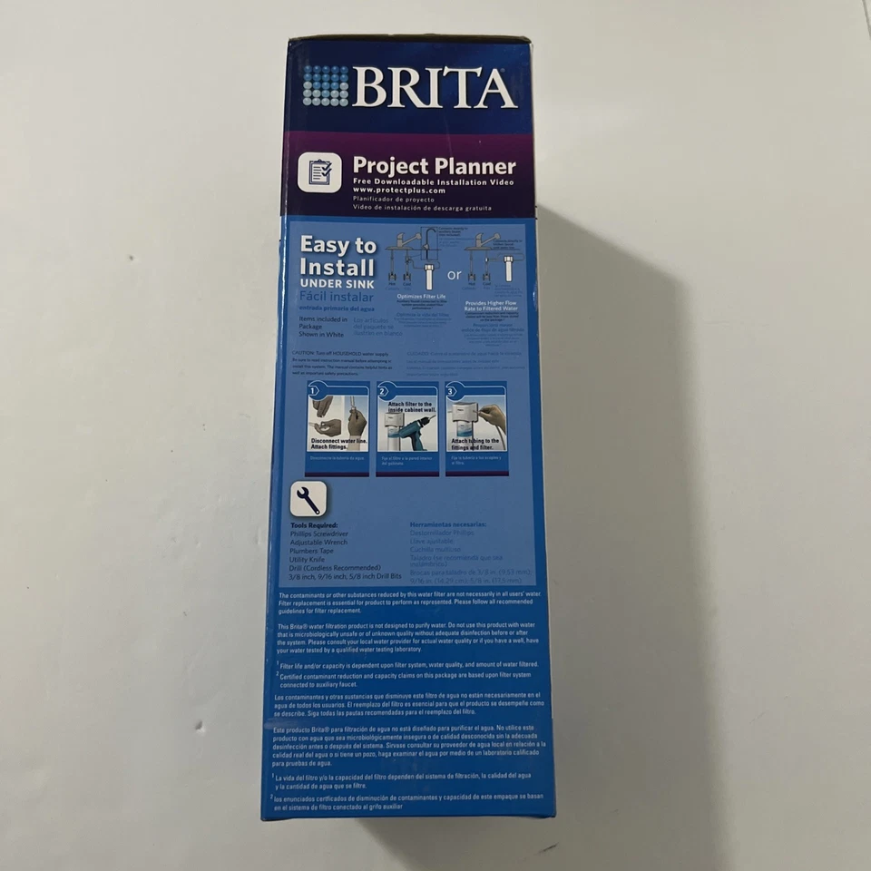 BRITA Redi-Twist Under Sink Drinking Water Filtration System Model USS-301 - NEW - Image 3 of 4