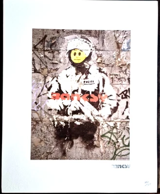Banksy - Limitierte Auflage-50x40cm Nr. 140/500 - Bild 1 von 4