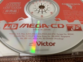Microcosm Demo Disc Sega Mega CD Retro Rare Sample Promo Japan Import Tested