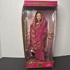 Dolls of the World Princess of India Barbie Doll 2000 Mattel 28374