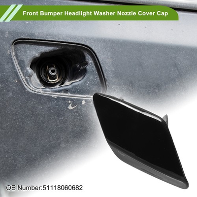 #ad Front Right Washer Nozzle Cover Cap No.51118060682 for BMW 428i 2014 2016 Black $19.54