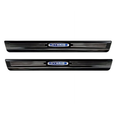 Front Sill Trims for Dacia Jogger I (DJF) 2022- Polished Black Chrome