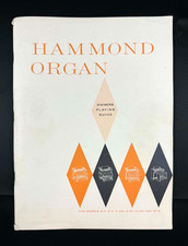 Hammond Organ Owner  s Playing Guide D-100 RT-3 B-3 C-3 A-100 Manual 84pg