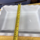 Emile Henry Red Vintage Rectangular Ruffled  Edge Baking Dish 10"x15" Mint! — photo 7